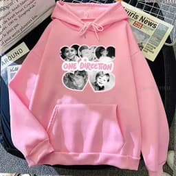 One Directions Band Aesthetic Hoodie for Unisex Drop Shoulder Sweatshirt Fashion Punk Clothing Sudaderas Music Casual Pullovers