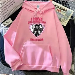 One Directions Band Aesthetic Hoodie for Unisex Drop Shoulder Sweatshirt Fashion Punk Clothing Sudaderas Music Casual Pullovers