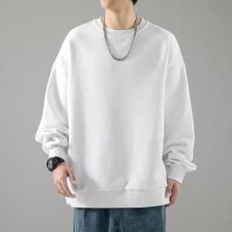 Spring Autumn O Neck Sweatshirts Men Solid Streetwear Y2K Pullover Hoodies Male Fashion Hip Hop Vintage Hoodie Mens Clothing