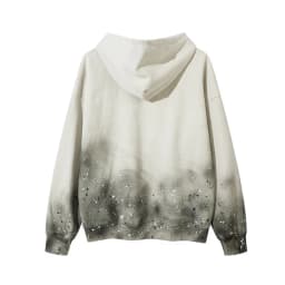 PFNW High Street Fashion Dirty Stained Graffiti Hoodie Men's Hooded Long Sleeve Loose Pullover Top 2026 New Tide 28L3413