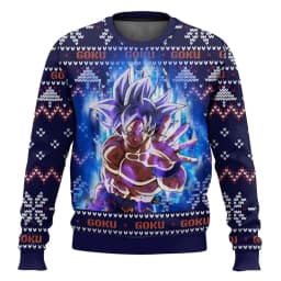 Dragon Ball Goku Japanese Manga Cartoon 2026 New Christmas Carnival for Men and Women Couples Christmas Gift Fashion Round Neck