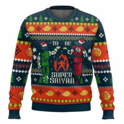 Dragon Ball Goku Japanese Manga Cartoon 2026 New Christmas Carnival for Men and Women Couples Christmas Gift Fashion Round Neck