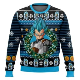 Dragon Ball Goku Japanese Manga Cartoon 2026 New Christmas Carnival for Men and Women Couples Christmas Gift Fashion Round Neck