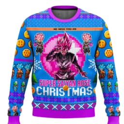 Dragon Ball Goku Japanese Manga Cartoon 2026 New Christmas Carnival for Men and Women Couples Christmas Gift Fashion Round Neck