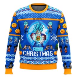 Dragon Ball Goku Japanese Manga Cartoon 2026 New Christmas Carnival for Men and Women Couples Christmas Gift Fashion Round Neck