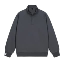 Spring Autumn Men's Half Zipper Sweatshirt Fashion Men Anorak Windbreaker Pullovers Men Loose Fit Streetwear Sweatshirt