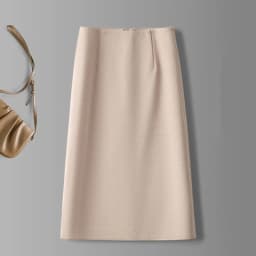 Autumn Winter Female Korean Solid A-line Wool Skirts Girls Classic Fashion High Waist Skirts Women Retro Thin Mid-Long Dress