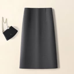 Autumn Winter Female Korean Solid A-line Wool Skirts Girls Classic Fashion High Waist Skirts Women Retro Thin Mid-Long Dress
