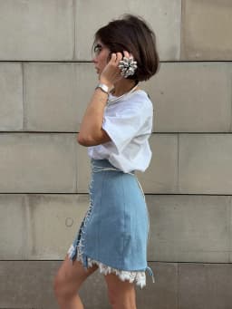 Y2K Lace Trim Hem Mini Skirt Women Retro High Waist Corset Short Bottom Garter Detail Front Lace Up Streetwear Party Club Outfit