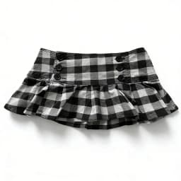 Y2K Aesthetic Sweet Cool Pink Plaid Pleated Fit Skort Women Button Detail Mini Skirt with Summer Retro Coquette Pleated Bottoms