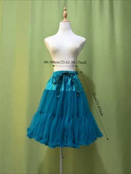 Ball Gown Underskirt Swing Short Dress Petticoat Lolita Cosplay Petticoat Ballet Tutu Skirt Rockabilly Crinoline