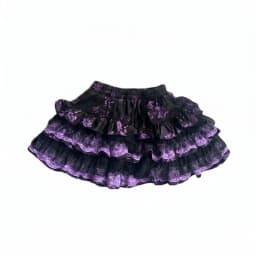 Japanese Style Gothic Plaid Mini Skirt Women Y2K Harajuku Lace Punk Ball Gown Kawaii Cake Skirts Hot Girl Party Fashion Skirt