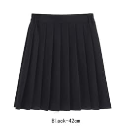 Women Skirt Elastic Waist Japanese Student Girls School Uniform Solid JK Pleated Skirt Short/Middle/Long Skirt A-Line Streetwear