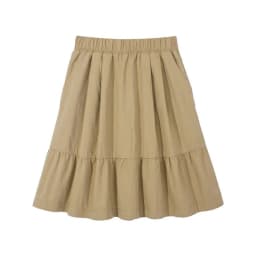 Summer Girls Chic Baggy A-line Skirts Female Korean Designer High Waist Skirts Women Fashion Classic Solid Mid-Long Dress