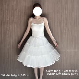 Lolita Skirt Petticoat Ultra Violent Boneless Net Petticoat Duck Butt Dog Short Flying Heaven Lolita Skirt Support 35cm Women...
