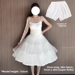 Lolita Skirt Petticoat Ultra Violent Boneless Net Petticoat Duck Butt Dog Short Flying Heaven Lolita Skirt Support 35cm Women...