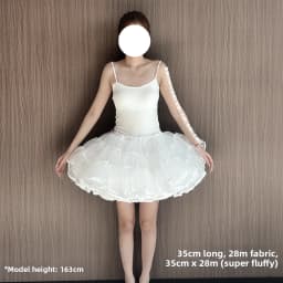 Lolita Skirt Petticoat Ultra Violent Boneless Net Petticoat Duck Butt Dog Short Flying Heaven Lolita Skirt Support 35cm Women...