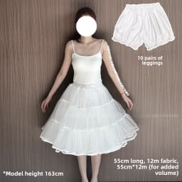 Lolita Skirt Petticoat Ultra Violent Boneless Net Petticoat Duck Butt Dog Short Flying Heaven Lolita Skirt Support 35cm Women...