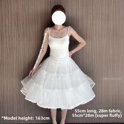 Lolita Skirt Petticoat Ultra Violent Boneless Net Petticoat Duck Butt Dog Short Flying Heaven Lolita Skirt Support 35cm Women...