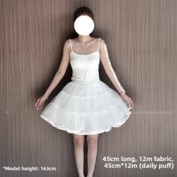 Lolita Skirt Petticoat Ultra Violent Boneless Net Petticoat Duck Butt Dog Short Flying Heaven Lolita Skirt Support 35cm Women...