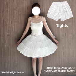 Lolita Skirt Petticoat Ultra Violent Boneless Net Petticoat Duck Butt Dog Short Flying Heaven Lolita Skirt Support 35cm Women...