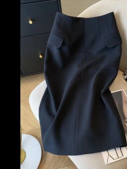 High Waist Korean Style Suit Skirt Women's Autumn High Fashion Beautiful Hip Covering Slimming Personality Versatile Skirt