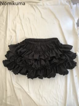 2025 Faldas Mujer De Moda Mini Women Skirt Japanese Jupe High Waist A-line Sweet Ruffles Saia Streetwear Casual Cute Y2k Skirts