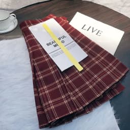 Vintage Skirts for Women 2025 Faldas Mujer De Moda Fashion Sweet Japanese Saia High Waist A-line Jupe Plaid Pleated Mini Skirt