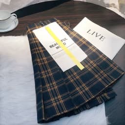 Vintage Skirts for Women 2025 Faldas Mujer De Moda Fashion Sweet Japanese Saia High Waist A-line Jupe Plaid Pleated Mini Skirt