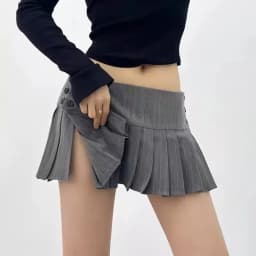 Pleated Skirts Women Sexy Fashion Youthful Preppy Hotsweet High Waisted All-match Y2k Japanese Students Harajuku Streetwear Mini