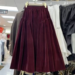 French Retro Skirt Women Fluffy Velvet A-line Midi Skirt Autumn Winter High Waist High-end Splice Skirt Versatile
