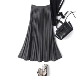 Brown Color Thickened Woolen Skirt Women's Autumn and Winter New Korean Style Loose Fashion Elegant High Waist Casual Pleated Sk