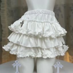 Japanese Kawaii Lolita Style Cake Skirt Women Sweet Pink Bow Ruffle Party Mini Skirts Ballet Girls Cute Y2k Fashion Faldas Mujer