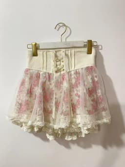 Sales Japan Liz Lisa Lace Mesh Short Skirt Layers Lining Fairy Skirts