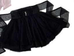 2026 Autumn And Winter New Japanese Short Skirt Lolita Mine Series Diamond Buckle 360 Degree Large Hemline Gauze Skirts Female