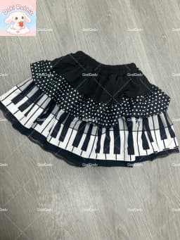 Summer Y2k Harajuku Mini Skirt Women High Waist Ruffle Trim Casual Party Music Festival Wear Korean Popular Kawaii Lolita Skirt