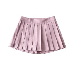 Summer Mini Skirts For Women Harajuku High Waist Skirts Womens Korean Fashion Sexy Skirts Vintage Pleated Skirt Tennis Pink Blue