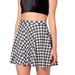 Women Red Plaid Skirt Mini Pleated Short Kilt Stylized Checkered Yellow MiniSkirt XL Schoolgirl Toplook Clothings 2025