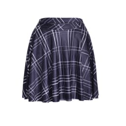 Women Red Plaid Skirt Mini Pleated Short Kilt Stylized Checkered Yellow MiniSkirt XL Schoolgirl Toplook Clothings 2025