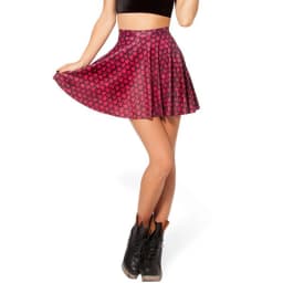 Women Red Plaid Skirt Mini Pleated Short Kilt Stylized Checkered Yellow MiniSkirt XL Schoolgirl Toplook Clothings 2025