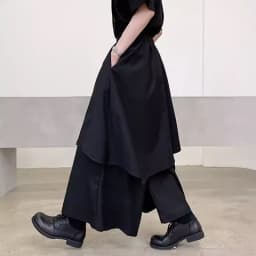 Women Skirts Pants Japaness Gothic Irregular Pants Women High Waist Black Long Pants Skirts Female Pleated Skirts Women Clothing
