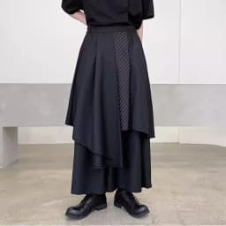 Women Skirts Pants Japaness Gothic Irregular Pants Women High Waist Black Long Pants Skirts Female Pleated Skirts Women Clothing