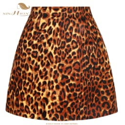SISHION Dropshipping Floral Toucan Print Mini Skirt SS0008 Cotton Vintage Slim Retro Sexy Skirts Womens Ladies Women Skirt Y2K
