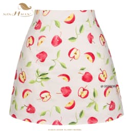 SISHION Dropshipping Floral Toucan Print Mini Skirt SS0008 Cotton Vintage Slim Retro Sexy Skirts Womens Ladies Women Skirt Y2K