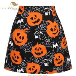 SISHION Dropshipping Floral Toucan Print Mini Skirt SS0008 Cotton Vintage Slim Retro Sexy Skirts Womens Ladies Women Skirt Y2K