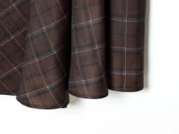 European and American style 2026 spring new women's clothing style simple and slim fit mid waist pleated plaid skirt