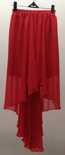 Summer 2026 Women's Fashion Rainbow Color Irregular Chiffon Skirts Candy Color Ruffles Sexy Skirts for Women