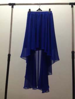 Summer 2026 Women's Fashion Rainbow Color Irregular Chiffon Skirts Candy Color Ruffles Sexy Skirts for Women