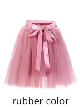 17 Colors Tulle Skirt Tutu Petticoats Short Underskirt 4 Layers 50 cm Puffy Skirt Crinoline Petticoat CPA1002 sxa10