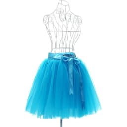 17 Colors Tulle Skirt Tutu Petticoats Short Underskirt 4 Layers 50 cm Puffy Skirt Crinoline Petticoat CPA1002 sxa10